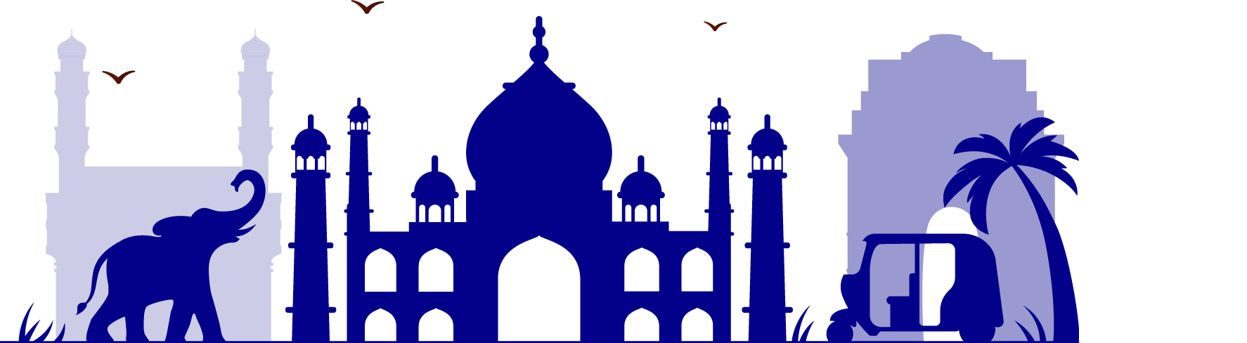 Footer background graphic